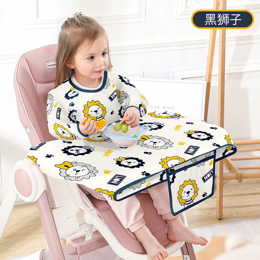 Newborns Bib Table Cover Baby Dining Chair Gown Waterproof Saliva Towel Burp Apron Food Feeding Accessories